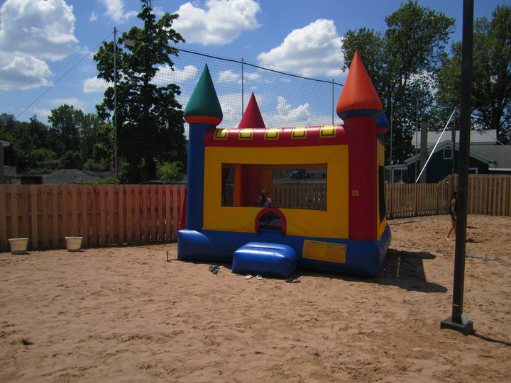 Bouncy House at Trapper's Pizza Pub Event