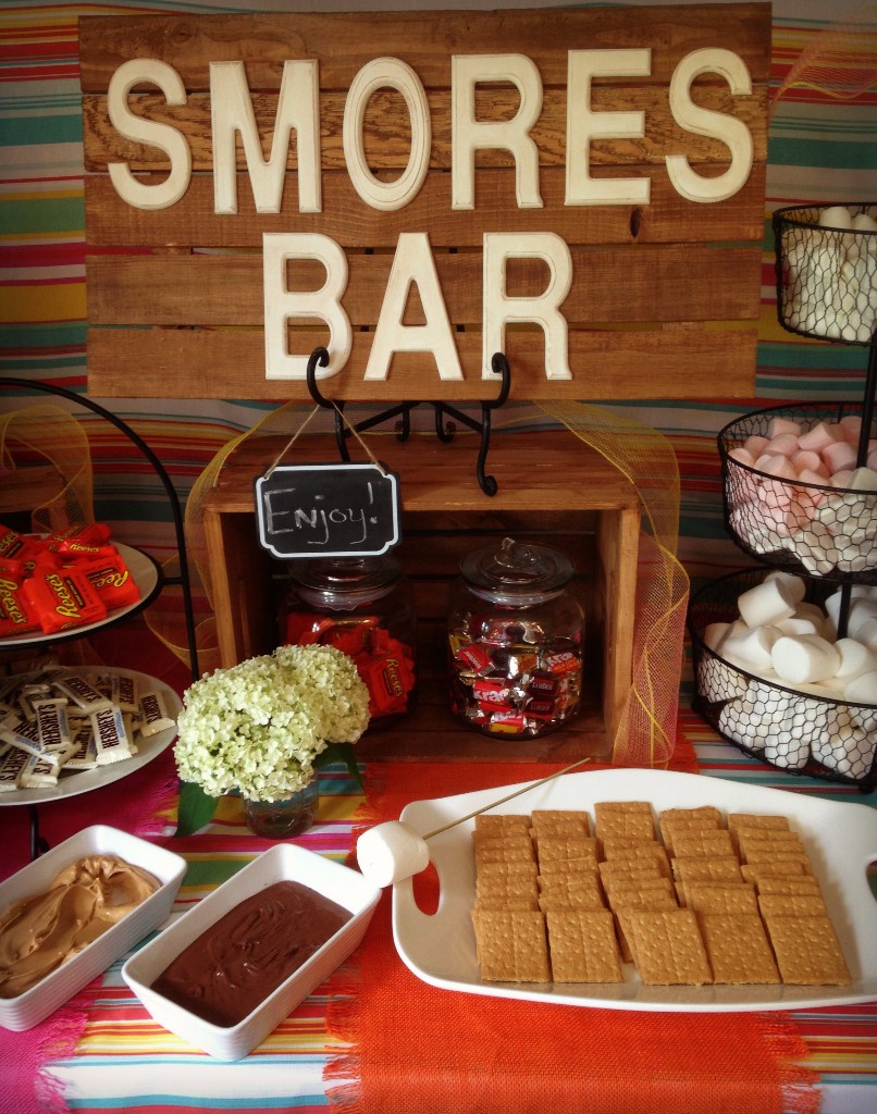 S'Mores Bar at Trapper's