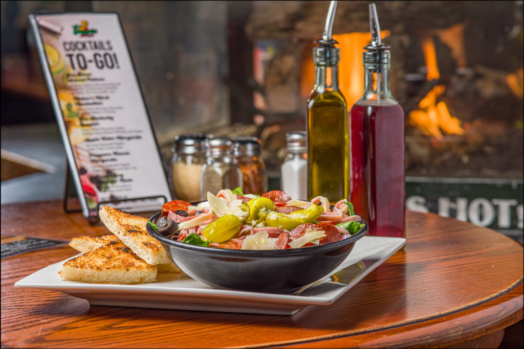 Antipasto Salad at Trapper's Pizza Pub