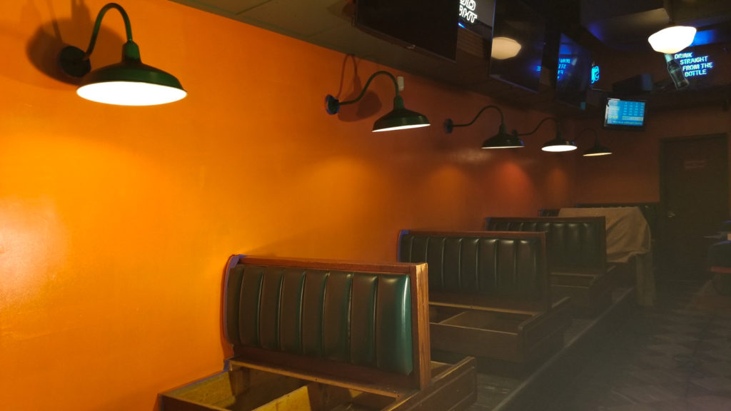 Trapper's Pizza Pub barroom gets a brand new look in time for restaurant's 20th Anniversary. 